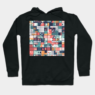 Mental imagery - Abstract Mindset Seamless Pattern Hoodie